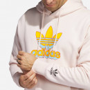 Bluza męska adidas Originals 3D Print Trefoil Hoody IC5567