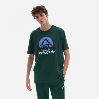 Koszulka męska adidas Originals Adventure Mountain Front Tee IC2360