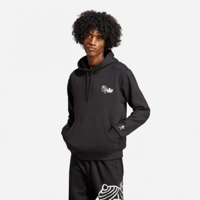 Bluza męska adidas Originals Graphics Hack The Elite Hoodie IC5739