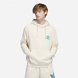 Bluza męska adidas Originals Stacked Trefoil Earth Hoodie IC5560