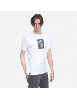 Koszulka Alpha Industries Rainbow Reflective Label T 126501RR 09