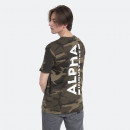 Koszulka Alpha Industries Backprint T Camo 128507C 239