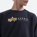 Bluza Alpha Industries Label Sweater Foil Print 118312FP 07