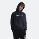 Bluza Alpha Industries Label Hoody Foil Print 118331FP 07