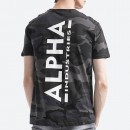 Koszulka Alpha Industries Backprint T Camo 128507C 125