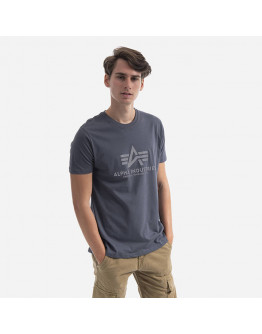 Koszulka męska Alpha Industries Basic T-Shirt Reflective Print 100501RP 613