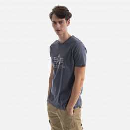 Koszulka męska Alpha Industries Basic T-Shirt Reflective Print 100501RP 613