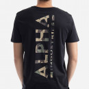 Koszulka Alpha Industries Back Print Tee Camo128507CP 380