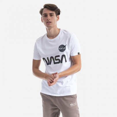 Koszulka Alpha Industries NASA Rainbow Reflective Tee 178501RR 09