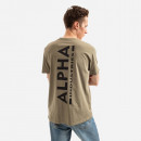 Koszulka męska Alpha Industries Backprint Tee 128507 154