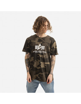 Koszulka męska Alpha Industries Basic T-Shirt Camo 100501C 239