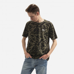 Koszulka męska Alpha Industries Basic Tee Small Logo Camo 188505C 634