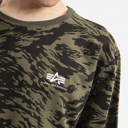 Koszulka męska Alpha Industries Basic Tee Small Logo Camo 188505C 634