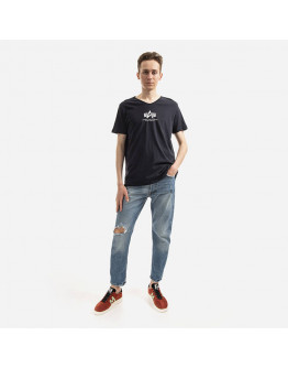 Koszulka męska Alpha Industries Basic V-Neck Tee ML 106514 07