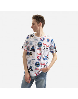 Koszulka męska Alpha Industries NASA AOP T-Shirt 116503 09