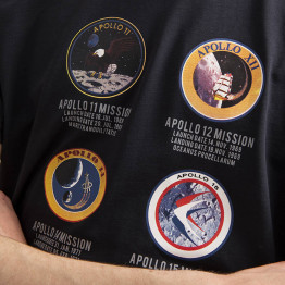 Koszulka męska Alpha Industries Apollo Mission T-Shirt 106521 07