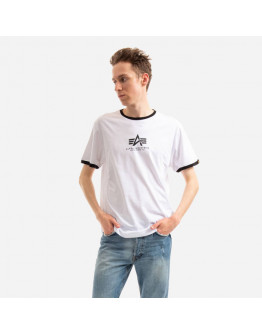 Koszulka męska Alpha Industries Basic Tee Contrast ML 106501 09