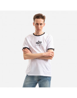 Koszulka męska Alpha Industries Basic Tee Contrast ML 106501 09