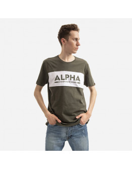 Koszulka męska Alpha Industries Alpha Inlay Tee 186505 526