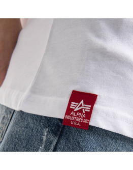 Koszulka męska Alpha Industries Alpha Block-Logo Tee 118507 09