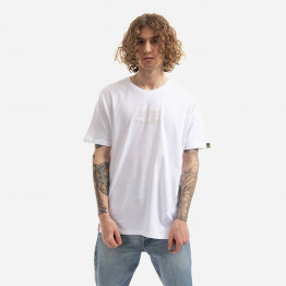 Koszulka męska Alpha Industries Basic Tee ML Foil Print 106502 09