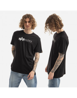 Koszulka męska Alpha Industries Label Tee 2 Pack 118534 03