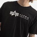 Koszulka męska Alpha Industries Label Tee 2 Pack 118534 03