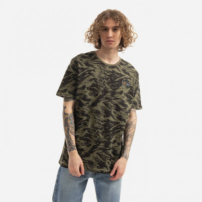 Koszulka męska Alpha Industries Basic Tee ML Foil Print 106504 634