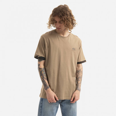 Koszulka męska Alpha Industries Roll-Up Sleeve Tee 106509 408