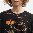 Koszulka męska Alpha Industries Lightning AOP Tee 106500 241