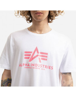 Koszulka męska Alpha Industries Basic T-Shirt Neon Print 100501NP 475