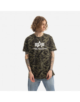 Koszulka męska Alpha Industries Basic T-Shirt Camo 100501C 634