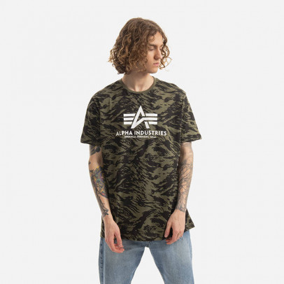 Koszulka męska Alpha Industries Basic T-Shirt Camo 100501C 634