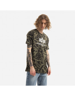 Koszulka męska Alpha Industries Basic T-Shirt Camo 100501C 634