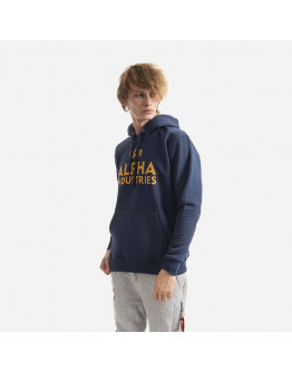 Bluza męska Alpha Industries Foam Print Hoody 143302 435