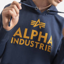 Bluza męska Alpha Industries Foam Print Hoody 143302 435