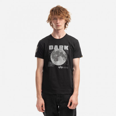 Koszulka męska Alpha Industries Dark Side T-Shirt 108510 285