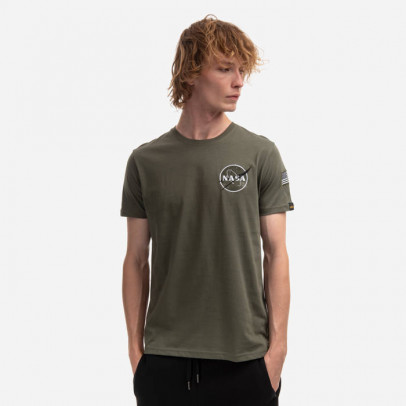 Koszulka męska Alpha Industries Space Shuttle Tee 176507 142