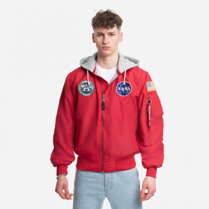 Kurtka męska Alpha Industries MA-1 Zip Hood Apollo 136106 665