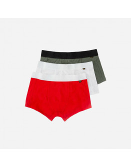 Bokserki męskie Alpha Industries AI Tape Underwear 3 Pack 118925 442