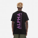 Koszulka męska Alpha Industries Backprint T 128507 682