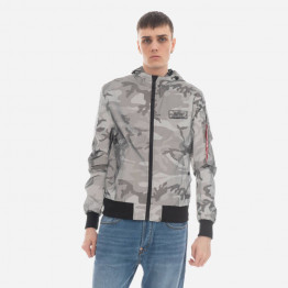 Kurtka męska Alpha Industries MA-1 LW Hooded Reflective Camo 126138RC 125