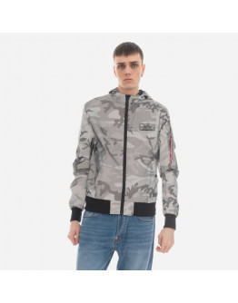 Kurtka męska Alpha Industries MA-1 LW Hooded Reflective Camo 126138RC 125