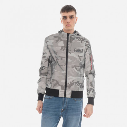 Kurtka męska Alpha Industries MA-1 LW Hooded Reflective Camo 126138RC 125