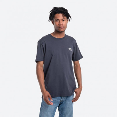 Koszulka męska Alpha Industries Basic Small Logo 188505 02