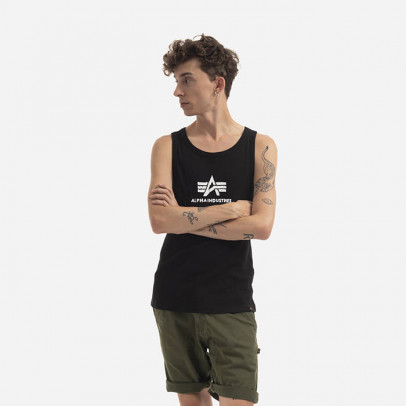 Bezrękawnik męski  Alpha Industries Logo Tank 176545 95