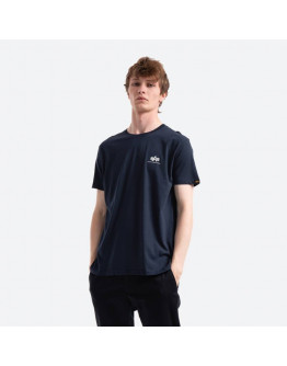 Koszulka męska Alpha Industries Basic Small Logo 188505 07