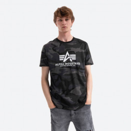 Koszulka męska Alpha Industries Basic T-Shirt Camo 100501C 125