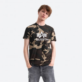 Koszulka Alpha Industries Basic T-Shirt Camo 100501C 408