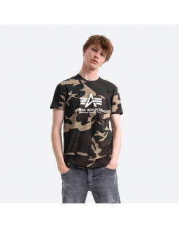 Koszulka Alpha Industries Basic T-Shirt Camo 100501C 408